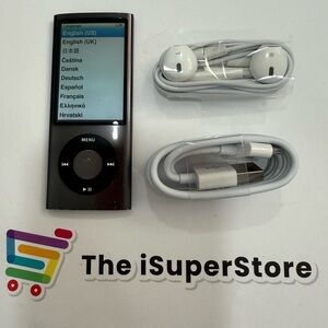 Apple iPod Nano 5th Gen 16GB Black -Great condition!